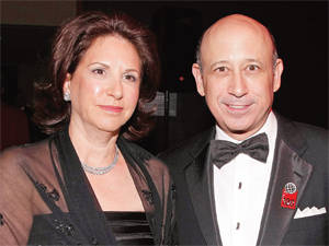 Laura Blankfein- Goldman Sachs CEO Lloyd Blankfein’s Wife